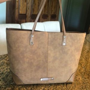 Brown tote